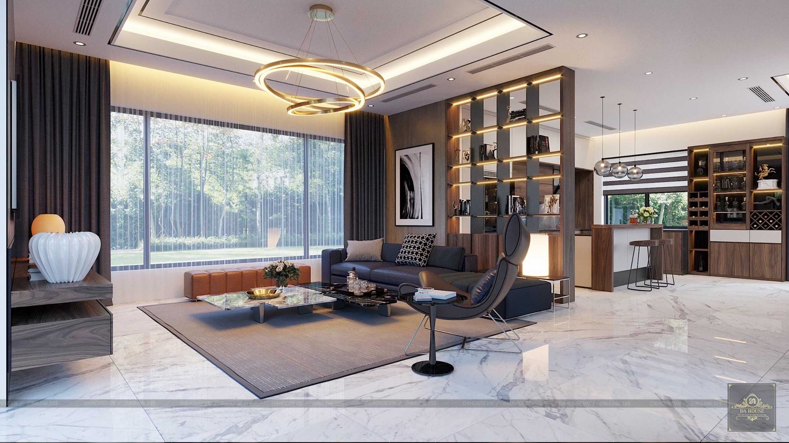 Mẫu thiết kế nội thất hiện đại ở Hà Nam (10)