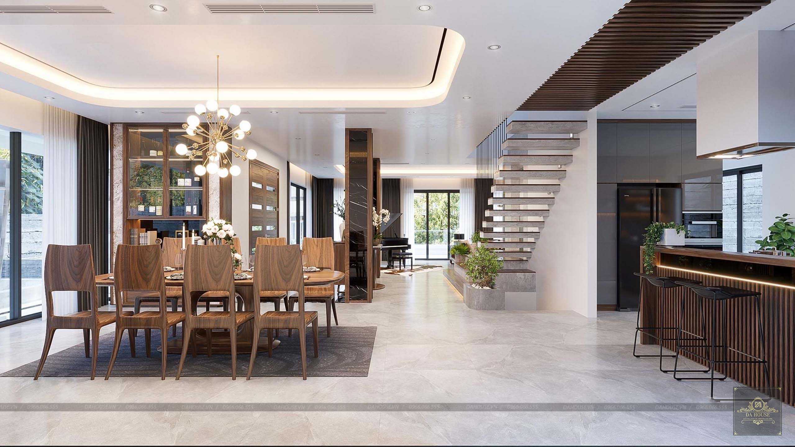 Mẫu thiết kế nội thất hiện đại ở Hà Nam (19)
