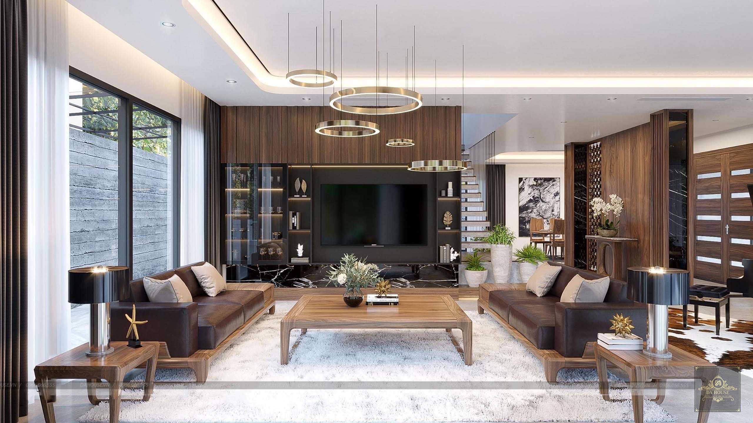 Mẫu thiết kế nội thất hiện đại ở Hà Nam (4)