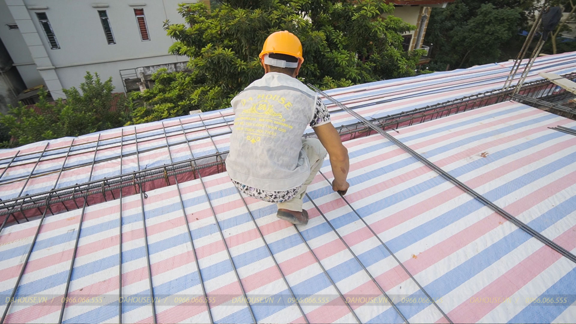 Update tiến độ thi công biệt thự tân cổ điển 2 tầng ở Hà Nội (11)
